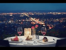 romantic dinner